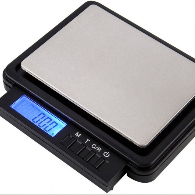 双精度小型电子克拉珠宝秤一秤两用电子秤 1000g-2000g0.1g