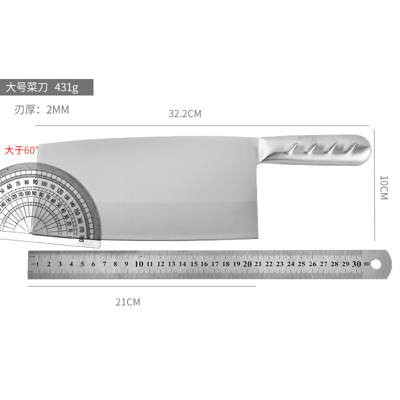 現品の卸売りのステンレスの切れの刀のコックの刀の包丁は骨の切れの切りを切って両用の肉の桑の刀を切ります。|undefined