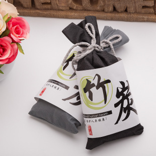 Japanese bamboo charcoal bag car new house car odor in addition to formaldehyde activated carbon bag 100G factory wholesale
