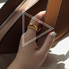 Advanced jewelry, accessory, fashionable universal ring, Korean style, high-quality style, internet celebrity