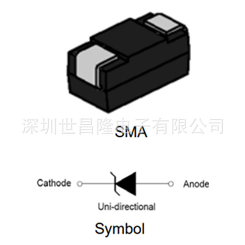 SM520A 世昌隆代理捷捷微整流二极管 1A 2000V SMA