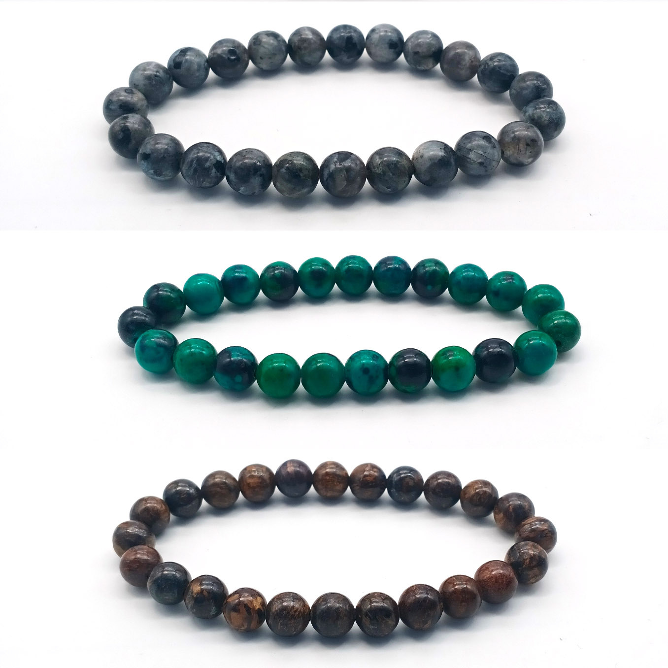 Ethnic Style Geometric natural stone Beaded Bracelets