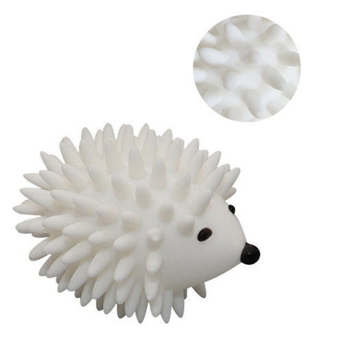 Household soft silicone hedgehog PVC magic anti-winding decontamination laundry ball artifact wash and protect sticky hair drying cleaning ball