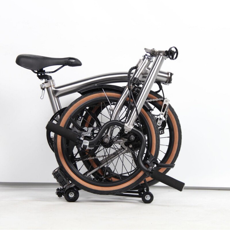 Guoxiaobu 70% off Folding Bicycle 16-Inch British-Style Small Bike 9-Speed Overseas Warehouse Dropshipping Small Batch Wholesale