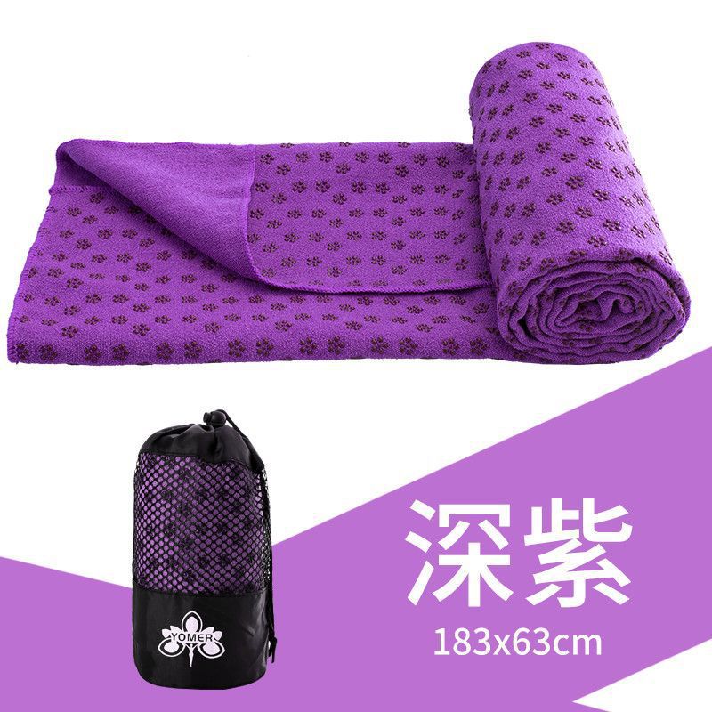 Yoga toalla absorción de sudor lavable alfombra de yoga tela de barrera de tela sucia manta portátil toalla de yoga fábrica de deporte comercio al por mayor