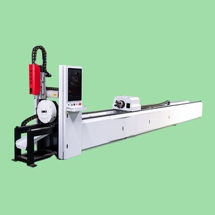 My10 Office Furniture Laser Tube Cutting Machine Small Tube High Efficiency Cutting Front Clamp Mobile Short Tail Material