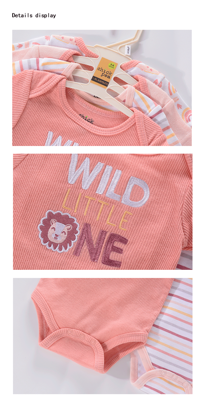 Title 8, Macacão de verão para bebê com mangas curtas, i...