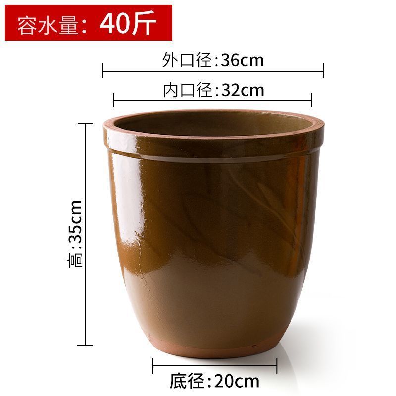 米酒罐容器酿酒坛子陶瓷瓦缸老式水缸腌菜家用醪糟甜酒酒酿发酵缸|undefined