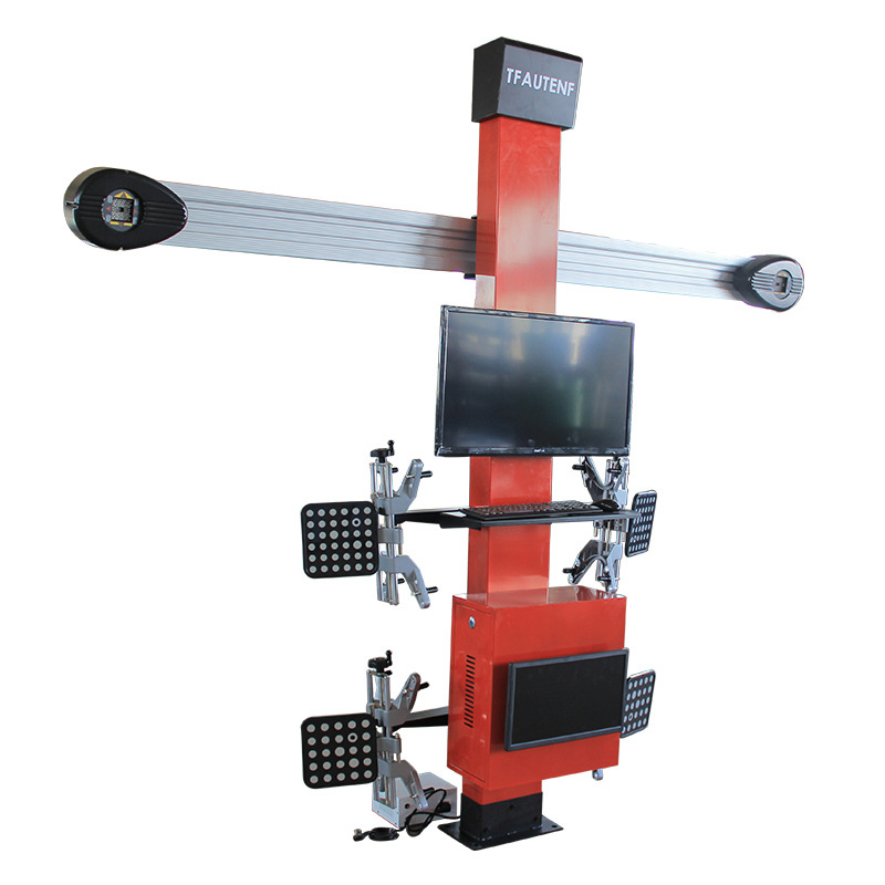 Equipo de detección de posicionamiento de cuatro ruedas del automóvil 3D pequeño y mediano instrumento de posicionamiento de cuatro ruedas 3D instrumento de posicionamiento de cuatro ruedas del automóvil