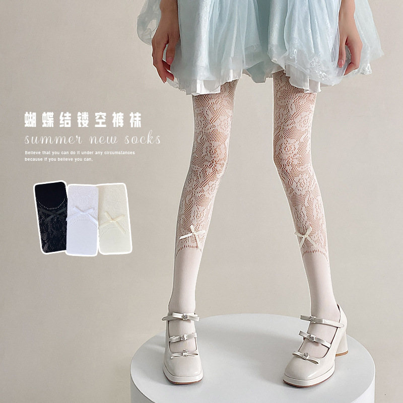 Ballet bow pants de mujer verano delgado encaje rosa junk lolitajk japonesas sombrillas