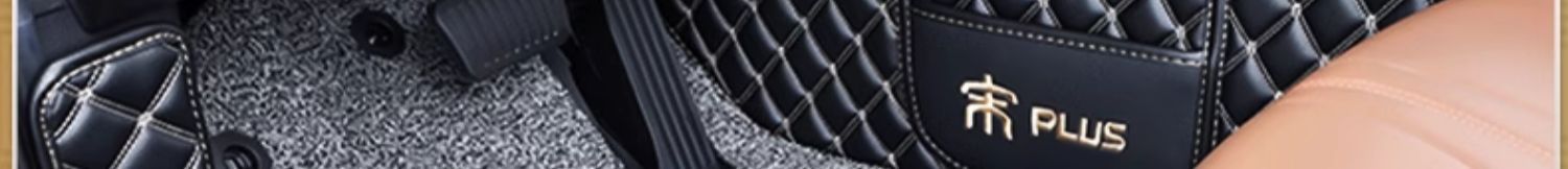 Car Floor Mats For BYD Song Plus DMI 2025 EV Champion