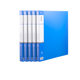 Thick office data book storage book blue data book A4 multi-layer folder transparent general document storage