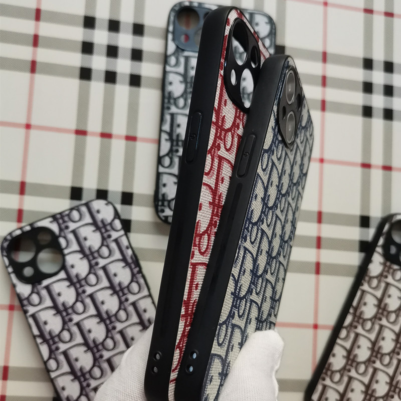 Europe and the United States for iPhone13/14/15/16promax Apple 11/12 phone case letter D luxury X premium