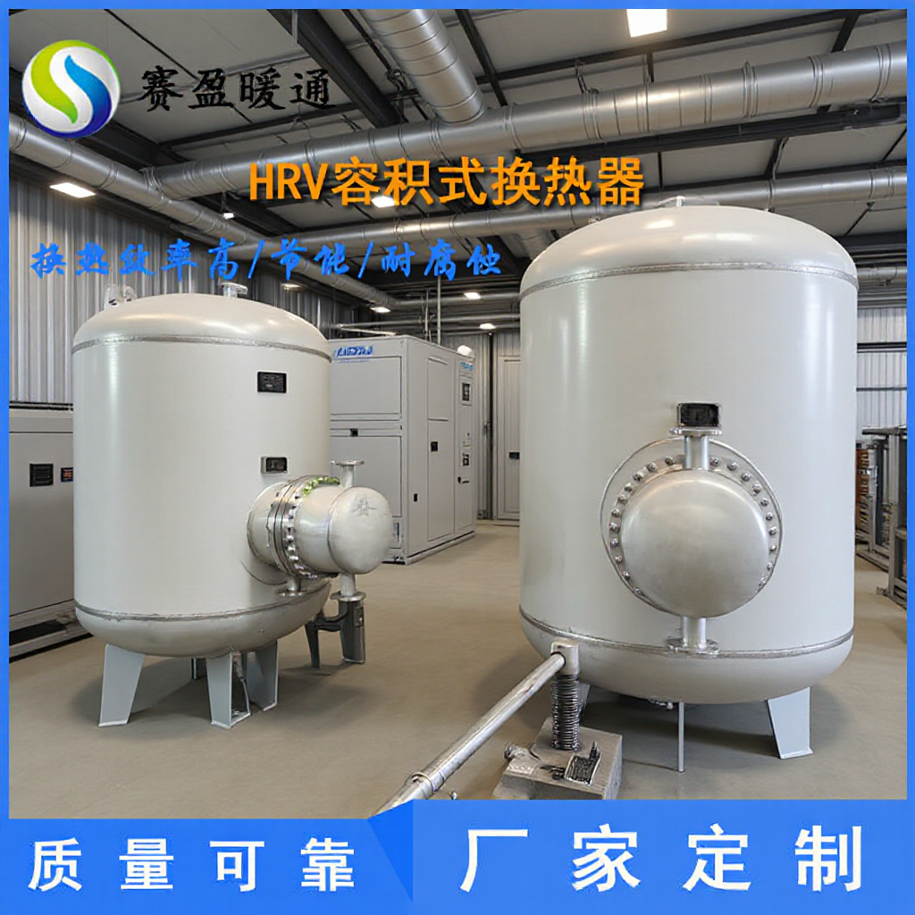 容积式热交换器生活热水导流型容积式水加热器紫铜管容积式换热器