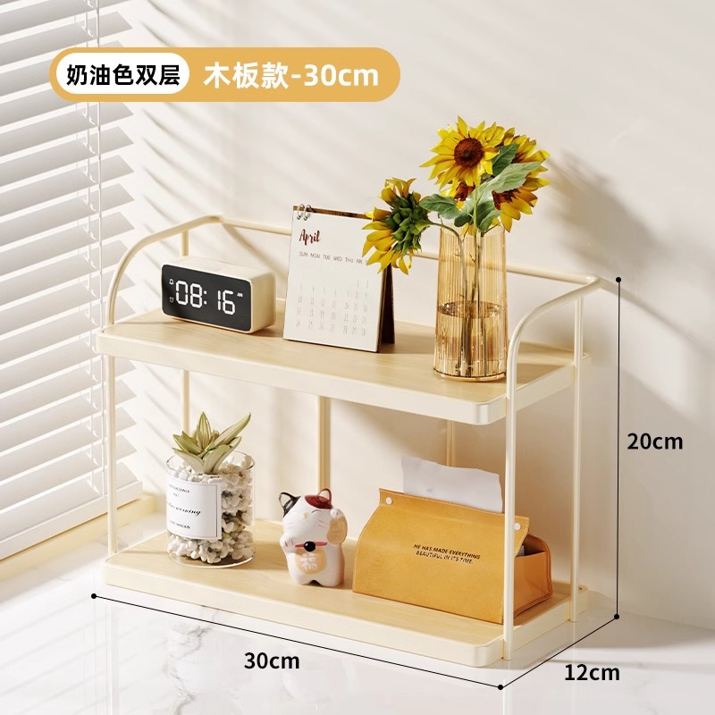 Estante de escritorio acrílico inodoro inodoro inodoro lavabo estante de almacenamiento cosméticos sala de estar caja de almacenamiento