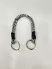 Black sesame dotted rope with 2 buckles