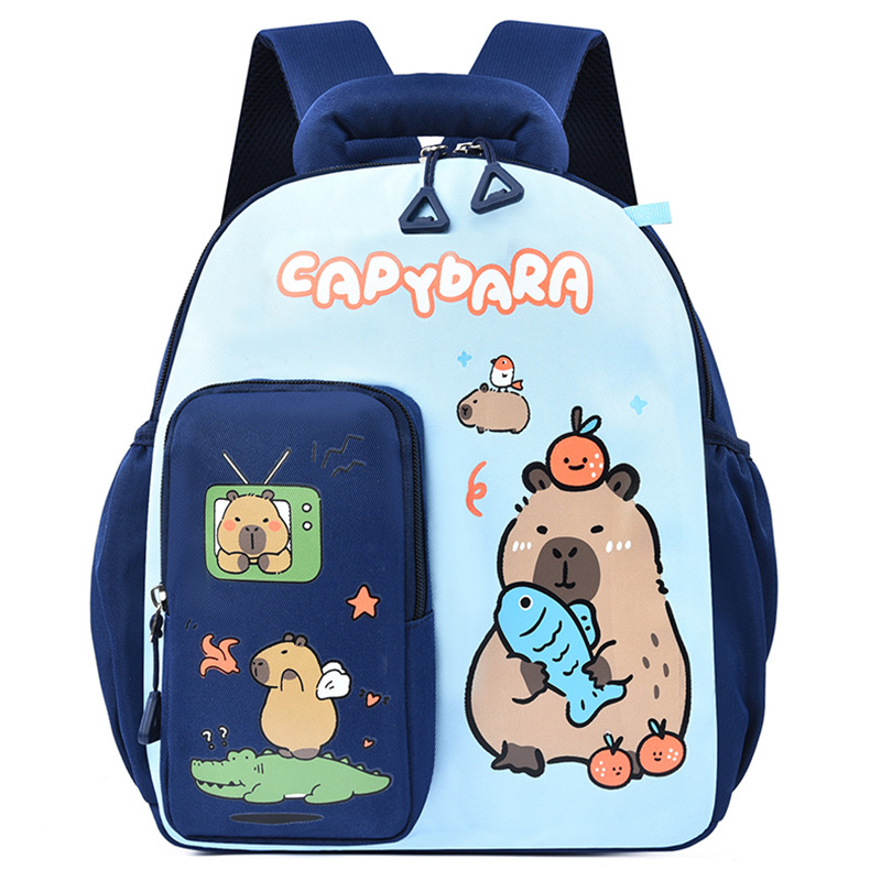 Mochila de dibujos animados para niños, nueva mochila de niñas de jardín de infantes, mochila transpirable para niños