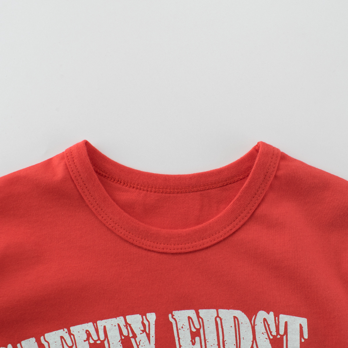 27kids nueva ropa para niños verano para niños nuevo estilo para niños camiseta coreana de manga corta ropa para bebés Douyin mismo estilo