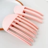 Pink two -piece set (three teeth+six teeth)
