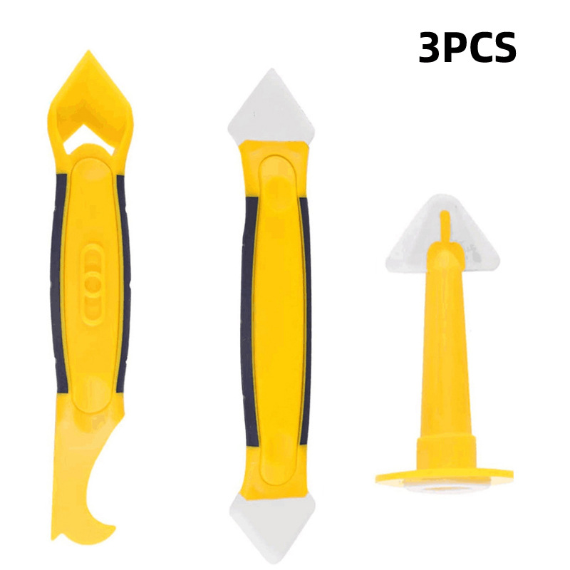 3件套瓷砖修补工具 铲胶美缝工具刮刀 美缝器刮板 铲胶器