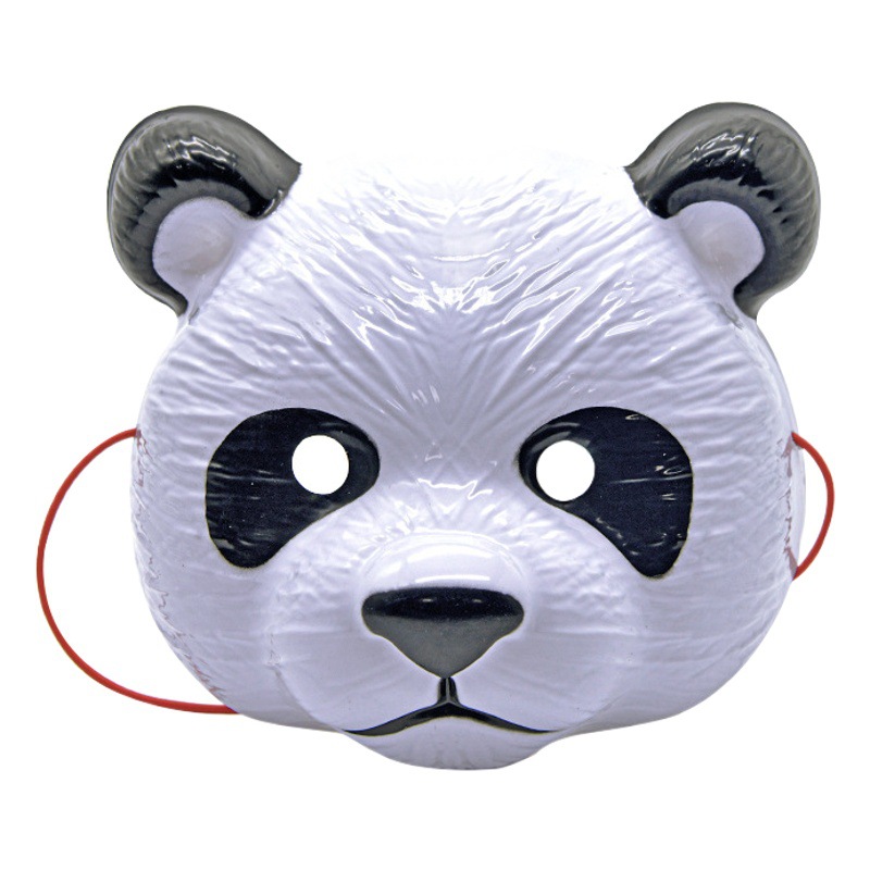 Nueva celebridad de Internet feliz panda pequeño estilo máscara fiesta decoración de cumpleaños nuevo globo animal divertido kung fu fideos