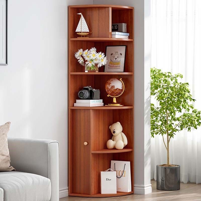 客厅储物架多功能墙角柜转角柜三角柜浴室柜扇形角柜置物书架书柜