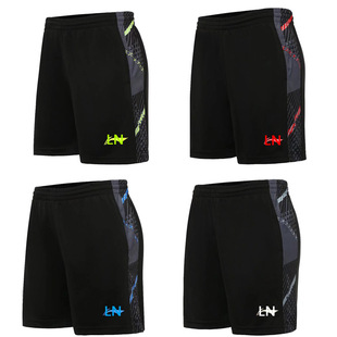 Quick-drying badminton clothes shorts men's and women's tennis table tennis running fitness women's sports shorts new 82213