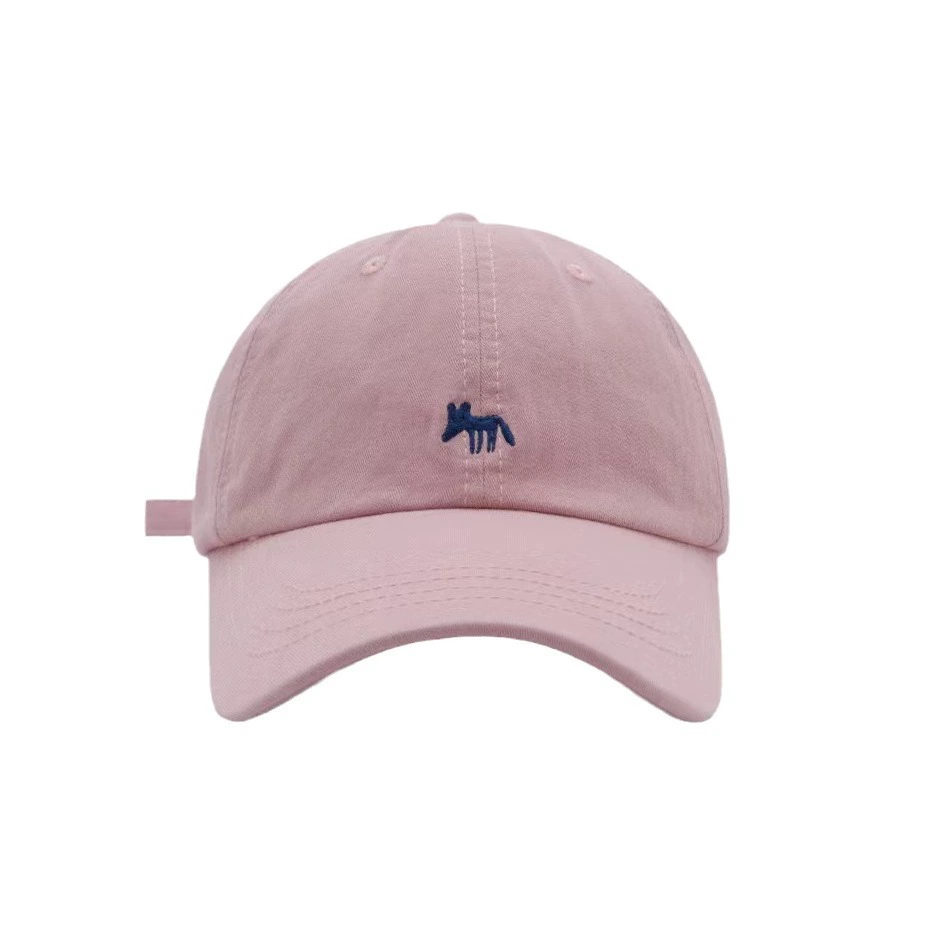 Baseball cap unisex, embroidered Korean-style sun hat, adjustable strap, multiple colors