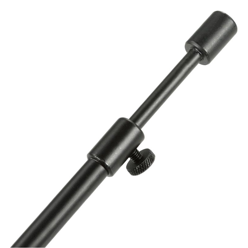 Cross-Border Jingyi European-Style Library Fishing Sea Rod Bracket Ground-Inserted Aluminum Alloy Two-Section Telescopic European Carp Fishing Rod Rack