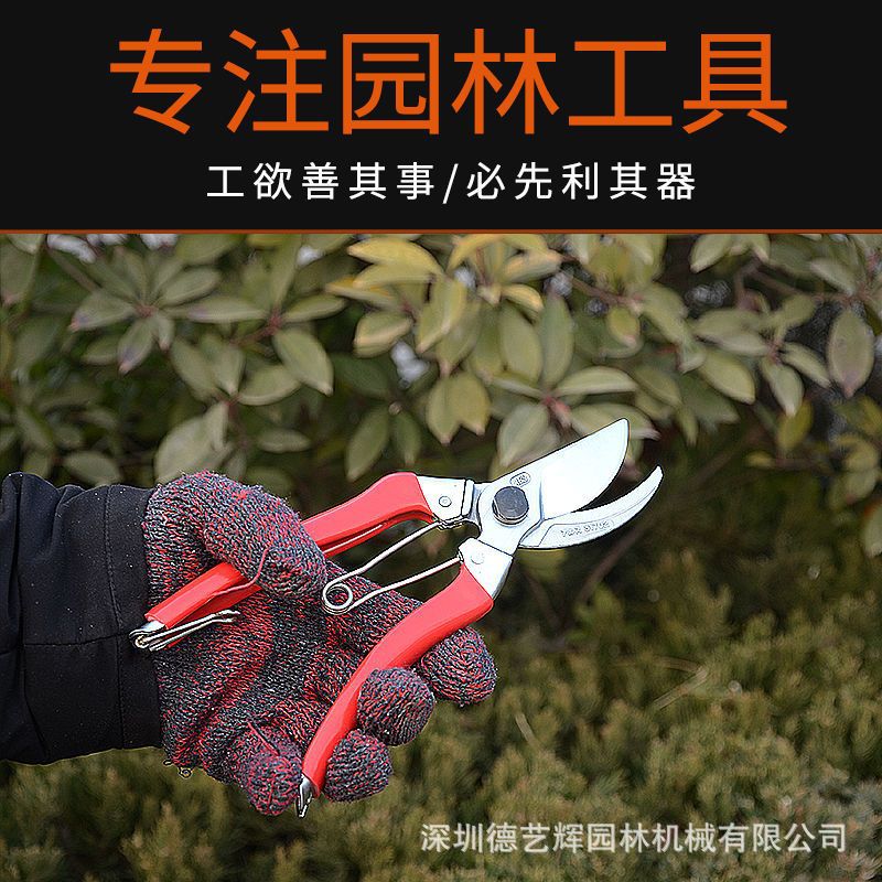 日本原装正品爱丽斯120S-8修枝剪整枝剪刀园林剪刀果树剪园艺工具