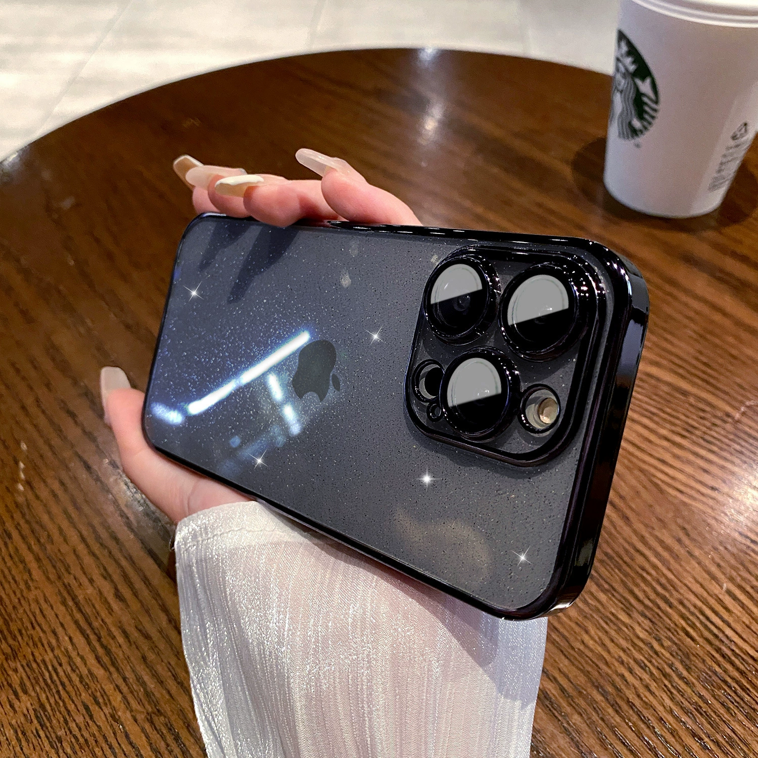 Яблоко, совместимая звёздная небесная карта, iPhone16, чехол для телефона, линза, iPhone15, 16прмакс