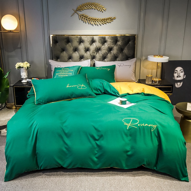 진한 녹색 + 강황