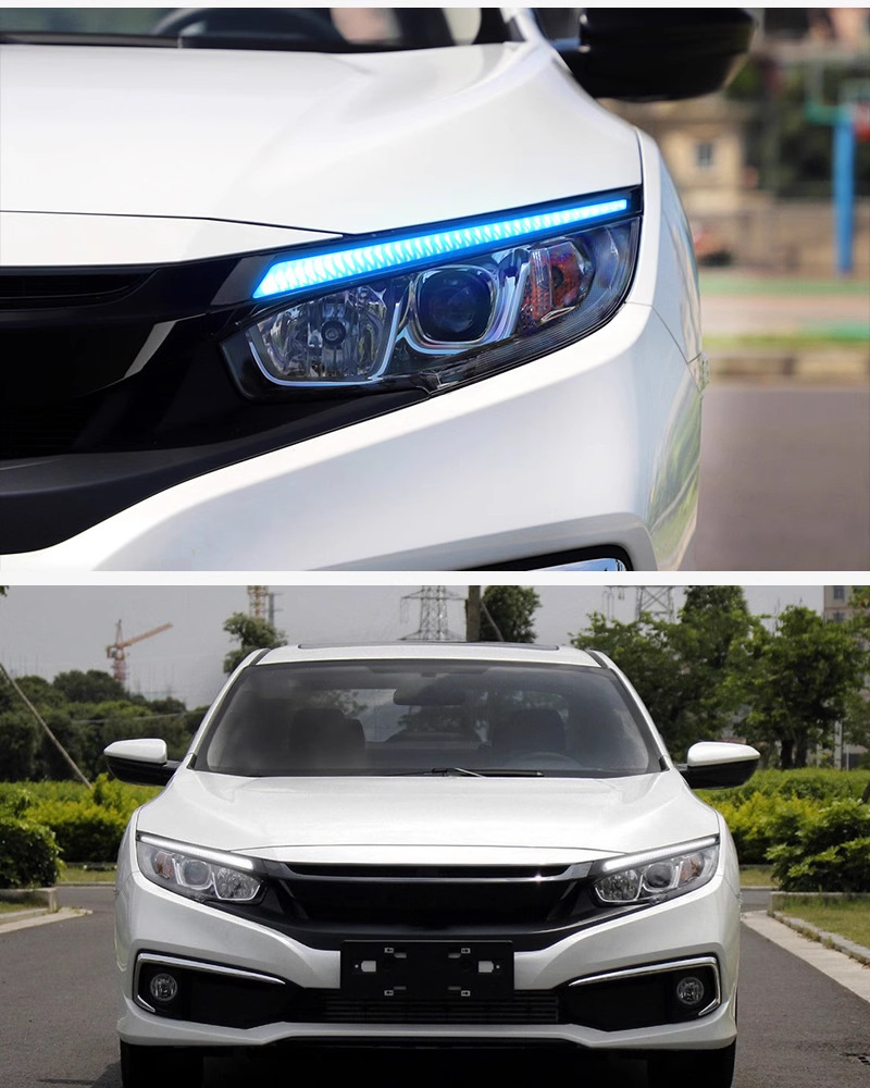 DRL LED Daytime Running Lights for Honda Civic 2016-2021
