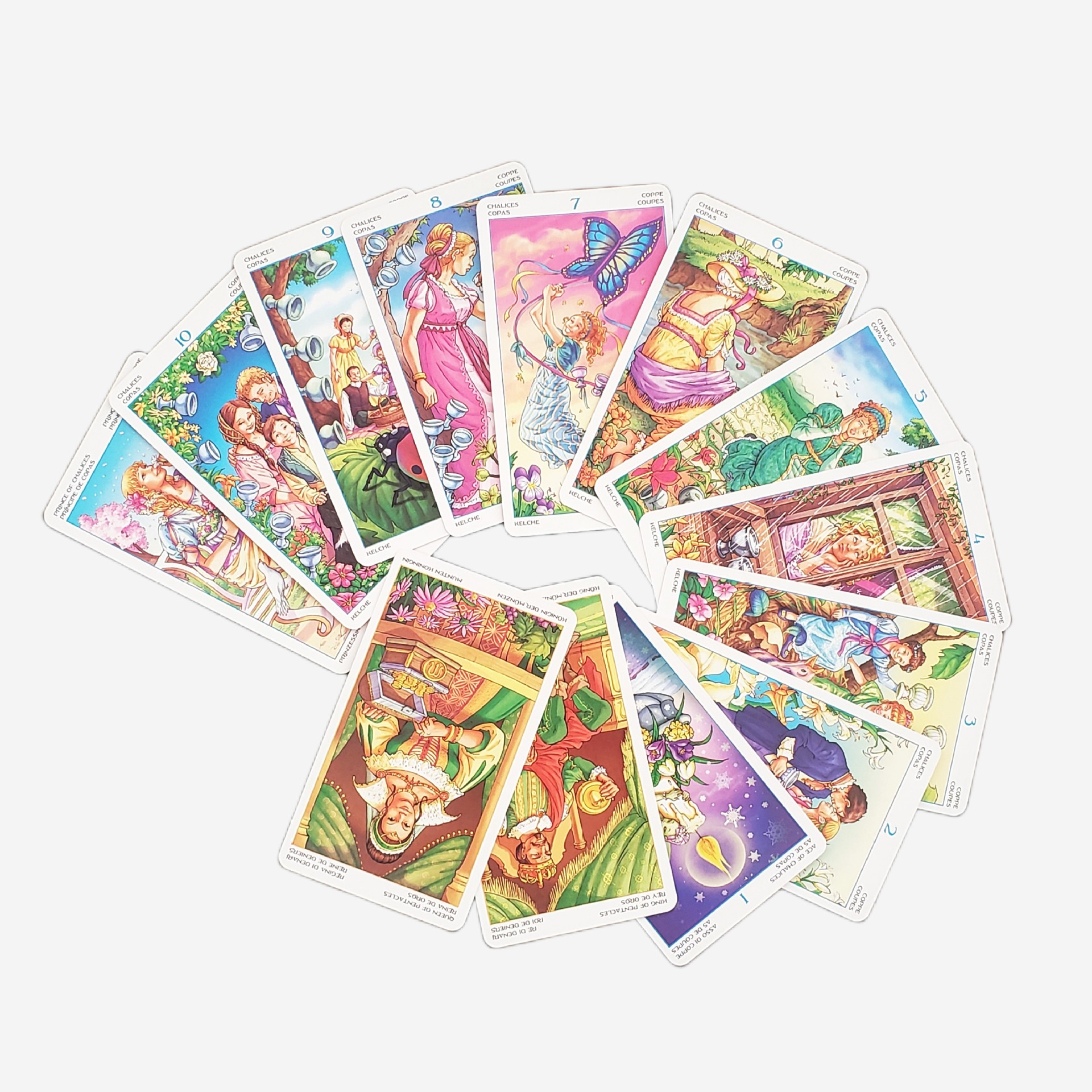 Wheel Of The Year Tarot Card Deck Party Game For Tarot Enthusiasts_voghion.com