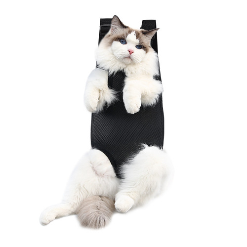 Dog ventilation outdoor no burden backpack pet dual shoulder chest bag pet travel dual shoulder backpack four-legged backpack