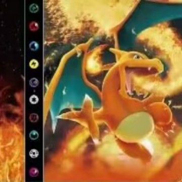 Bolsillo transfronterizo jingling bao ke meng de cuatro cuadrículas de gran capacidad en la parte delantera y trasera puede contener 240 tarjetas de gran capacidad libro de colección