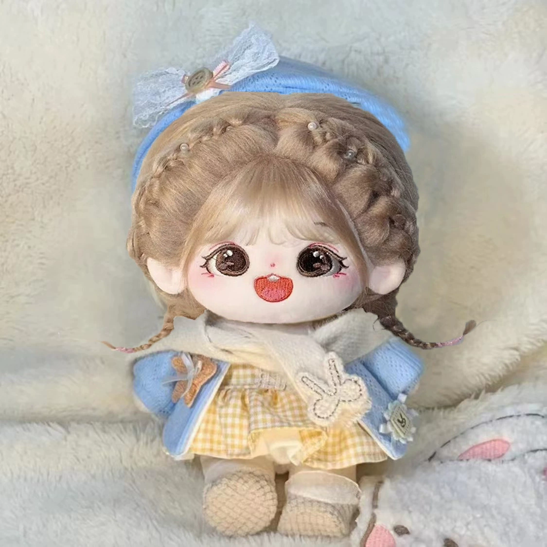 Хлопковая кукла, игрушка для переодевания, наряд, набор для друга, 20 см, детская одежда