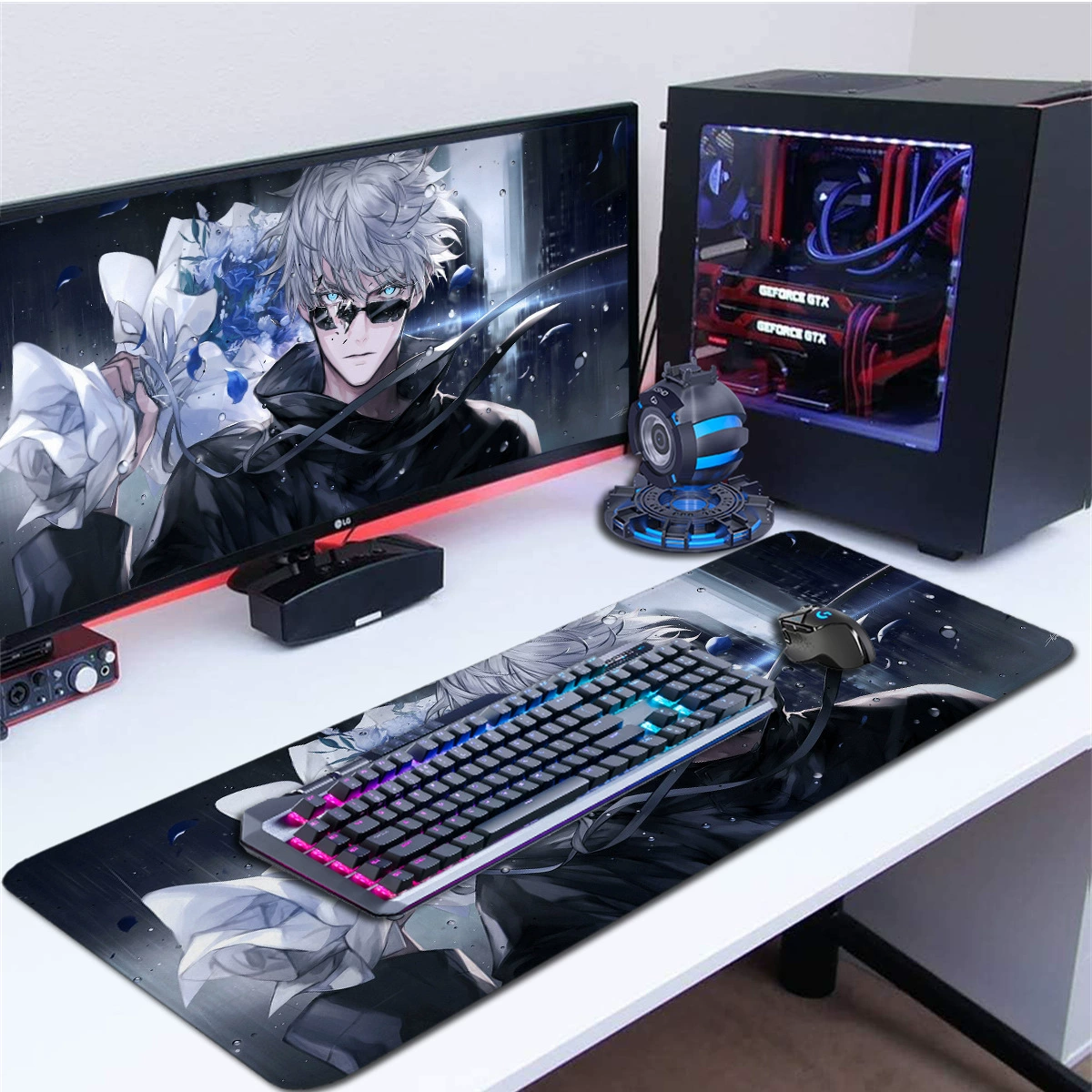 Большая мышь, Jujutsu Kaisen, игровая коврик, сделано вручную, Aliexpress