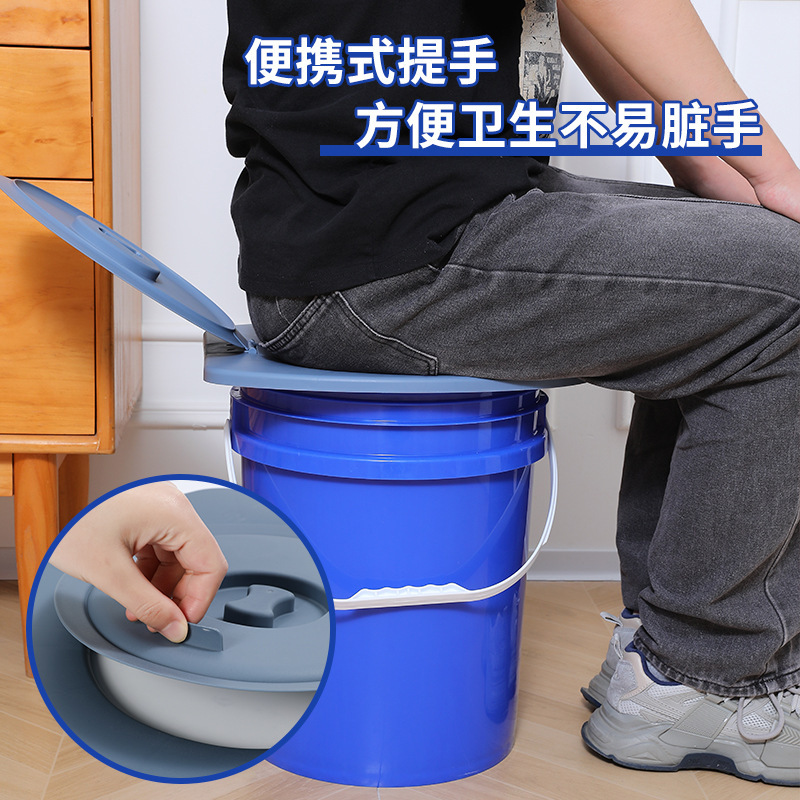 Toilet Seat Cover, Outdoor Toilet Seat, Easy to Clean, Universal for Dry Toilets, Factory Direct, Thickened Toilet Seat