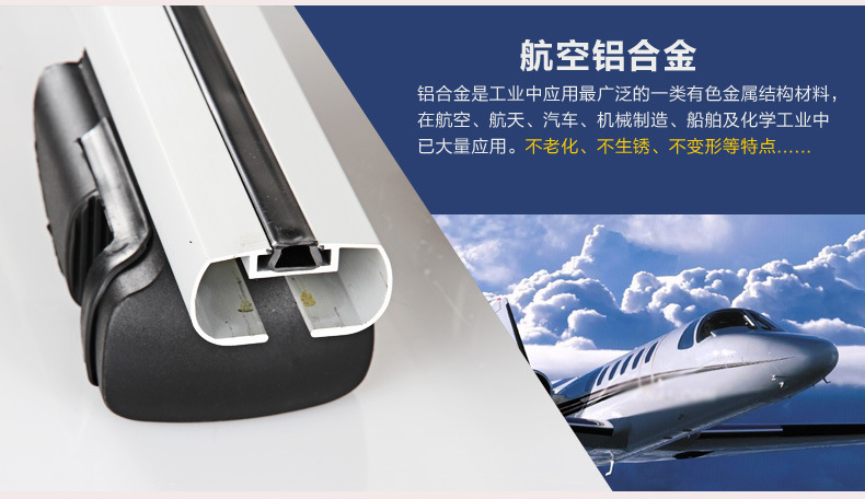 Car Luggage Rack Crossbar, Universal Roof Rack, Luggage Frame, Luggage Box, Car-Mounted Modification Rack