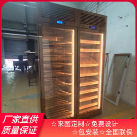 中餐厅 恒温恒湿雪茄柜烟柜 雪茄醇化柜窖藏柜 设计效果图片