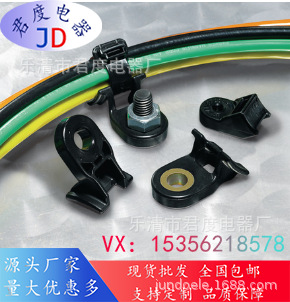 JD用于重型应用的线束夹151-01224 / HDM400-PA66HIRHSUV- BK