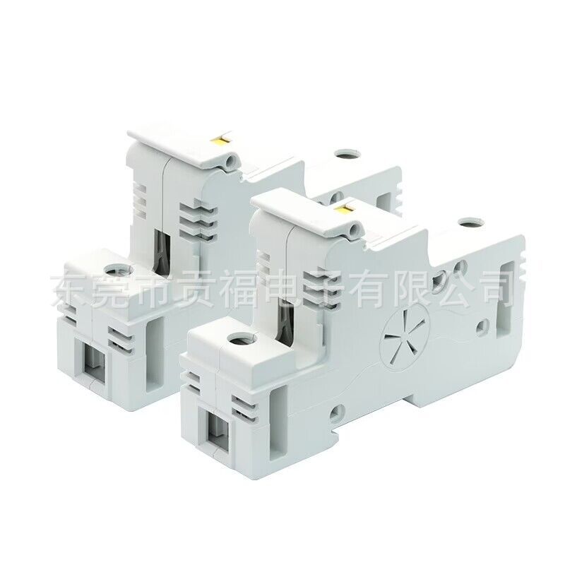 14X51熔断器座63A1000V保险丝支架aR gPV圆柱体保险丝盒