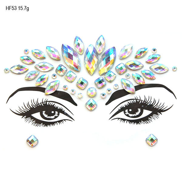 Crystal face sticker ˮü걦ʯ곧