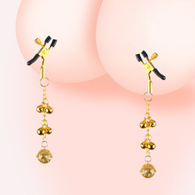 sm情趣用品金铃铛乳夹阴夹调教乳头链条流苏夹子夫妻性爱道具