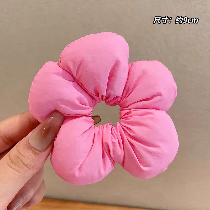 Mickey culo, lunares, flores, círculos para el cabello del intestino grueso, linda cabeza de bola, cabello de placa de dibujos animados, tocado de sentido avanzado, cuerda para la cabeza de felpa