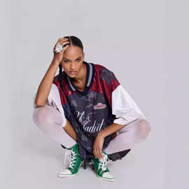 Jaded LondonX 2000ARCHIVES网眼迷彩千禧拼色运动宽松短袖Tt恤