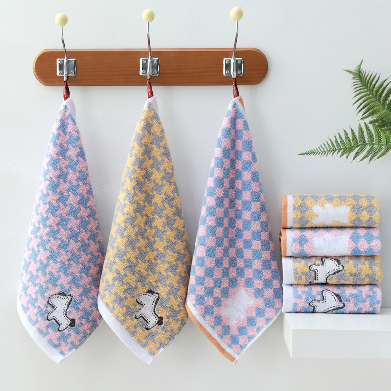 Pure Cotton Square Towel Wholesale Thickened Hangable Face Wash Hand Wiping Cute Small Towel Drop Shipping Gaoyang Cotton Square Towel Pure Cotton Square Towel Wholesale Thickened Hangable Face Wash Hand Wiping Cute Small Towel Drop Shipping Gaoyang Cotton Square Towel