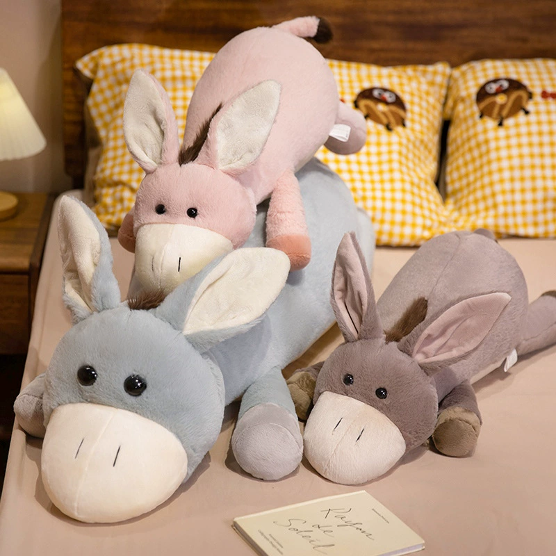Cute doll, pillow for sleep, three colors, donkey
