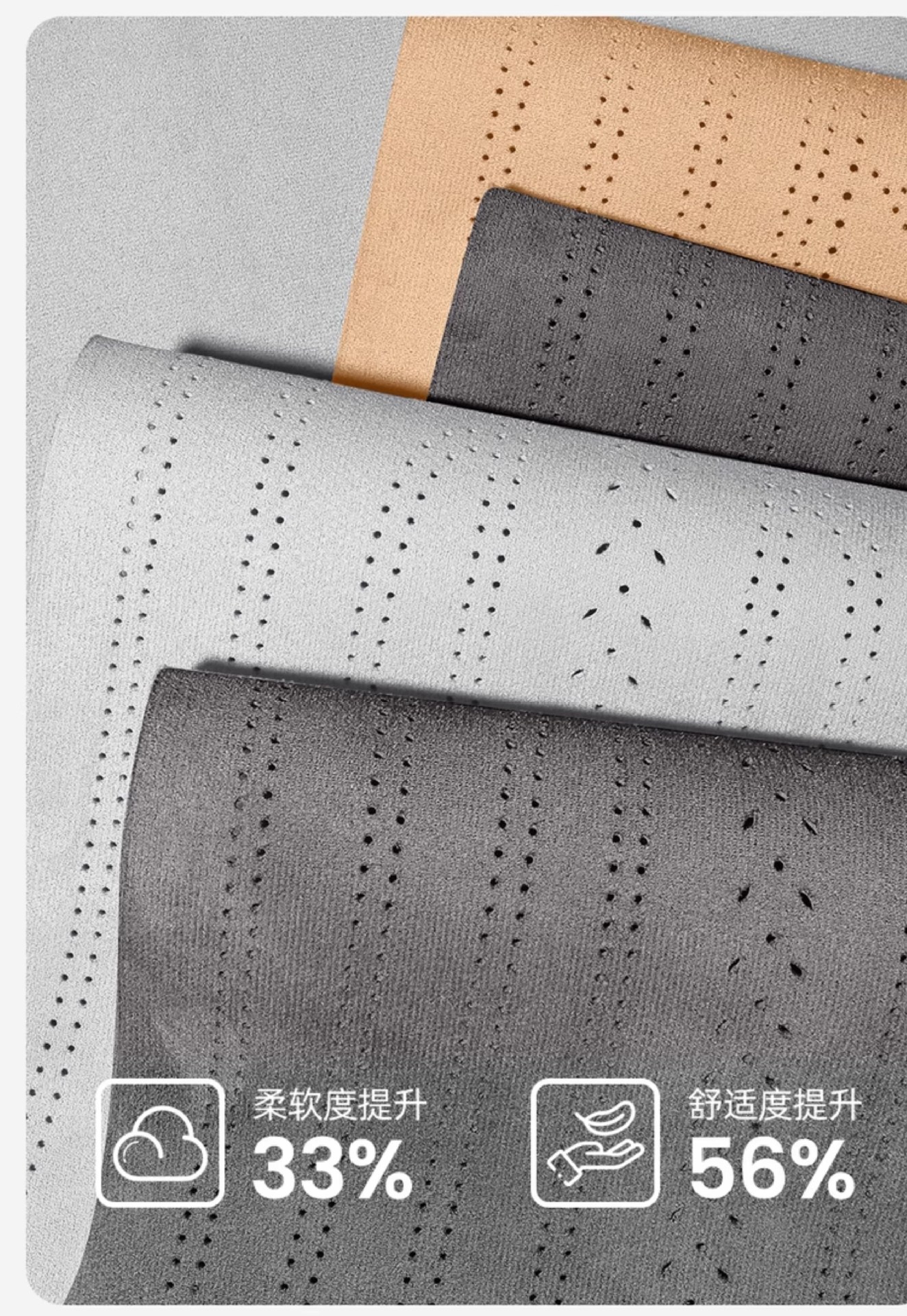 25 Byd Song Pro Second Generation Car Seat Cushions, Universal Seat Covers for All Seasons, Rams Ventilated Saddle Cushion Seat Covers
